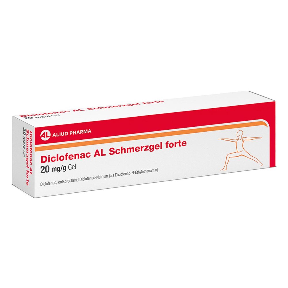 ALIUD Pharma GmbH Diclofenac AL Schmerzgel Forte 20 mg/g Gel 18719878