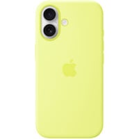 Silikon Case mit MagSafe, Handyhülle neon-gelb, iPhone 17