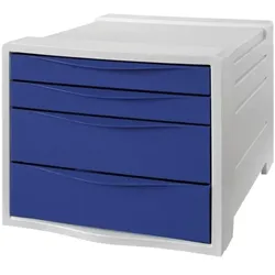 OTTO Office Schubladenbox 4 Schübe blau