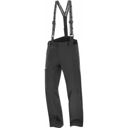 Salomon, Herren, Skihosen, Brilliant Hose M, Tiefschwarz, Schwarz