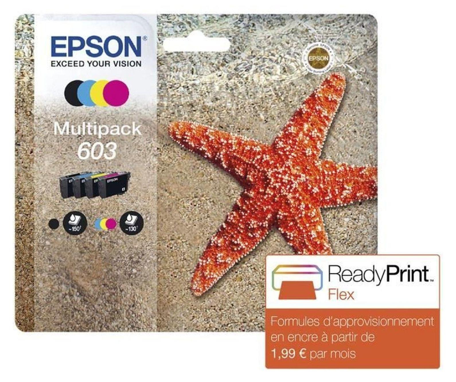 Set van 4 Epson 603 inktpatronen