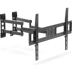Delight TV-Wandkonsolin-Ecke 40-80 "Schwarz (Wand, 40" - 80"), TV Wandhalterung, Schwarz