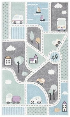 SAFAVIEH Carousel Kids Mihaila Neighborhood Rug