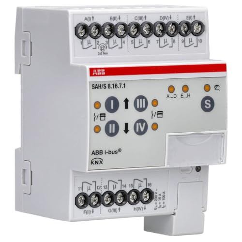 ABB Schakelactor 8-voudig 16A REG voor KNX domotica