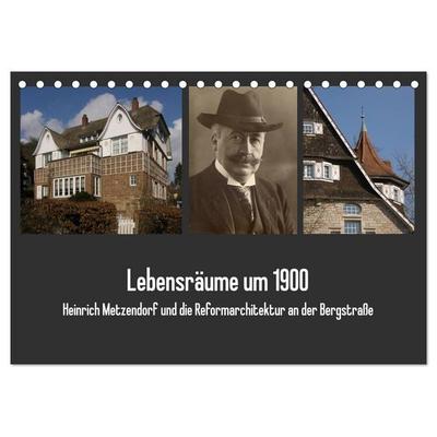 Lebensräume um 1900 (Tischkalender 2026 DIN A5 quer), CALVENDO Monatskalender