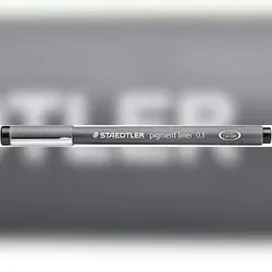 STAEDTLER Fineliner pigment liner 308 01-9 0,1mm schwarz