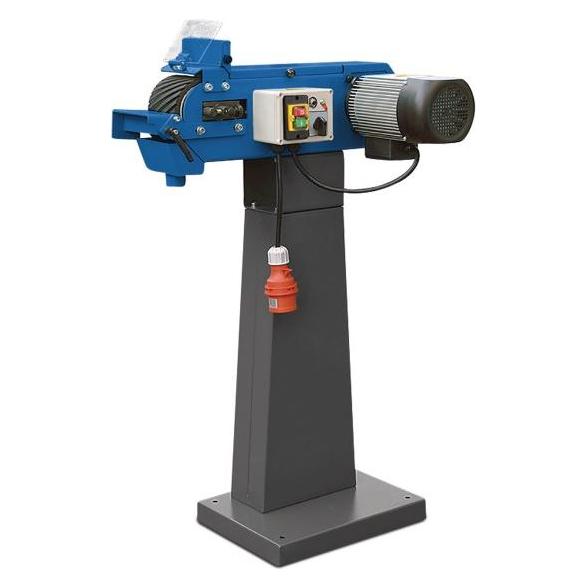 Stürmer Metallkraft - Bandschleifmaschine MBSM 100-140-2 (400V) Aktions-Set inkl. Unterbau (Bandschleifer) (3923142SET)
