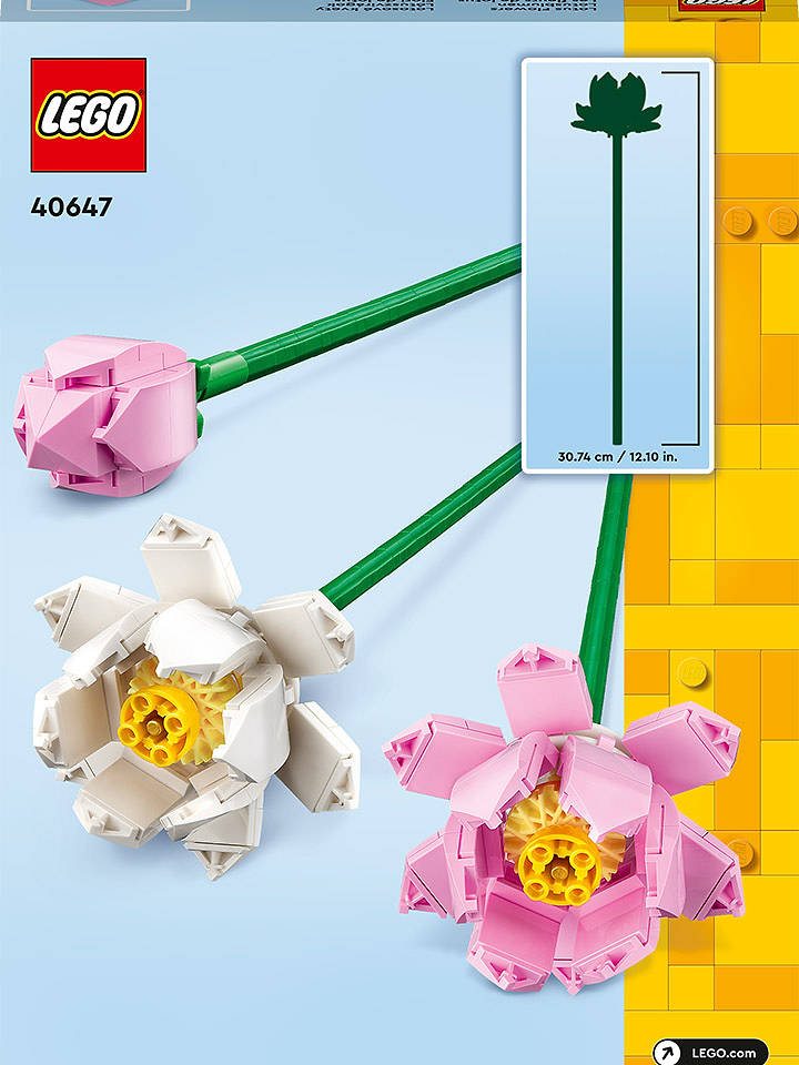 LEGO® Creator 40647 "Lotusblumen" - ab 8 Jahren - onesize