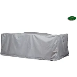 Schutzhülle für rechteckige Sitzgruppe 200x160cm wasserdicht atmungsaktiv Grau