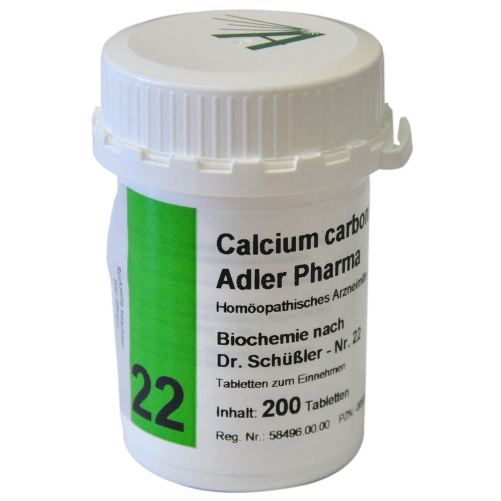 Biochemie Adler 22 Calcium carbonicum D 12 Tabl. 200 St Tabletten