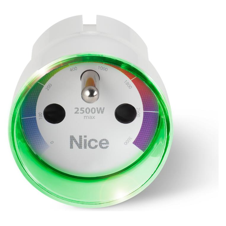 Nice Plug-Control EIntelligente Steckdose ON/OFF Z-Wave Plus 11A (301616330301)