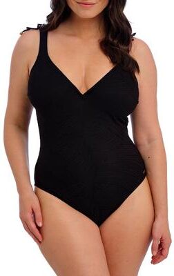 OTTAWA UW PLUNGE SWIMSUIT by Fantasie Swim in Black (Size 32 E)