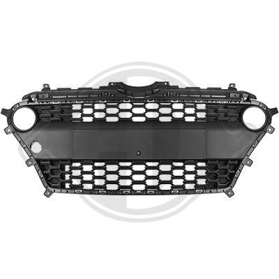 DIEDERICHS Lüftungsgitter, Stoßfänger 6853145 mitte für HYUNDAI