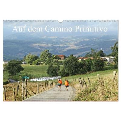 Auf dem Camino Primitivo (Wandkalender 2027 DIN A3 quer), CALVENDO Monatskalender