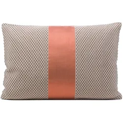 Kissenhülle CALYPSO terra (BH 60x40 cm) - orange - BH 60x40 cm