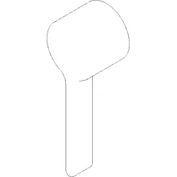 Dornbracht Hebel - 092071004-00 chrom