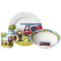 Ritzenhoff & Breker FEUERWEHRMANN BERNIE Kindergeschirr Set 3-teilig