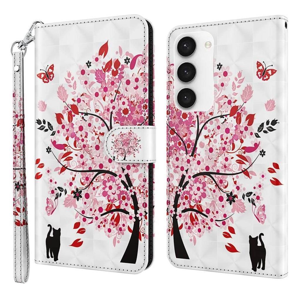 Cover-Discount Etui Glitzer Effekt Paisley (Samsung Galaxy S24) (660171389E)