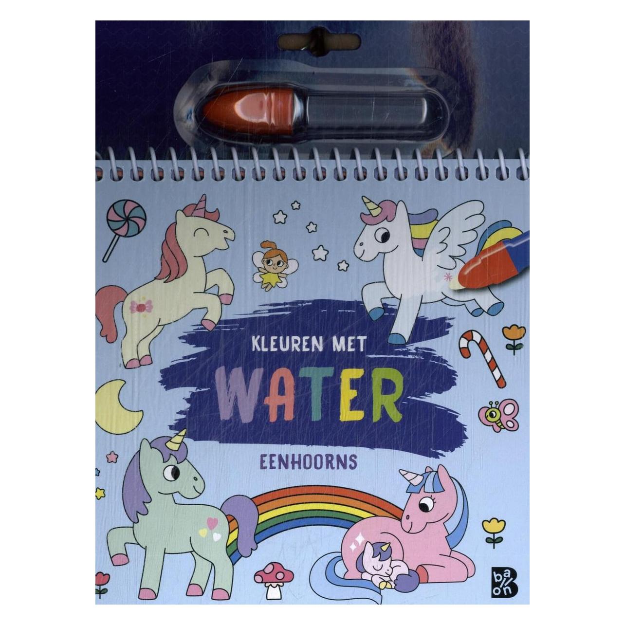 Standaard Malen mit Wasser - Einhörner (64696390)