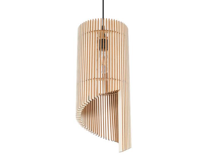 Hängeleuchte Alexia, Naturfarben, Holz, 21x120x21 cm, ISO 9001, Touch (on/off), Lampen & Leuchten, Innenbeleuchtung, Hängeleuchten, Pendelleuchten