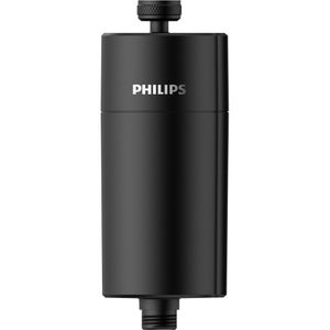 Philips Duschfilter Inline AWP1775BK, schwarz, 8 L/min, G 1/2 Zoll Anschluss, Filterkapazität 50.000 Liter