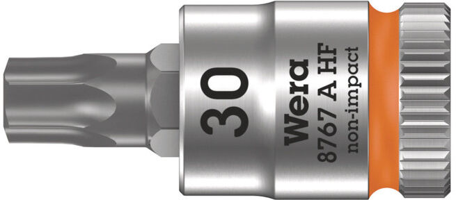 Wera 8767 A HF TX Douille-embout TX HF Zyklop à emmanchement 1/4