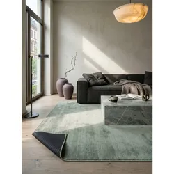 Teppich Kurzflor Grün 160x220 cm - RUTOR   Kadima Design