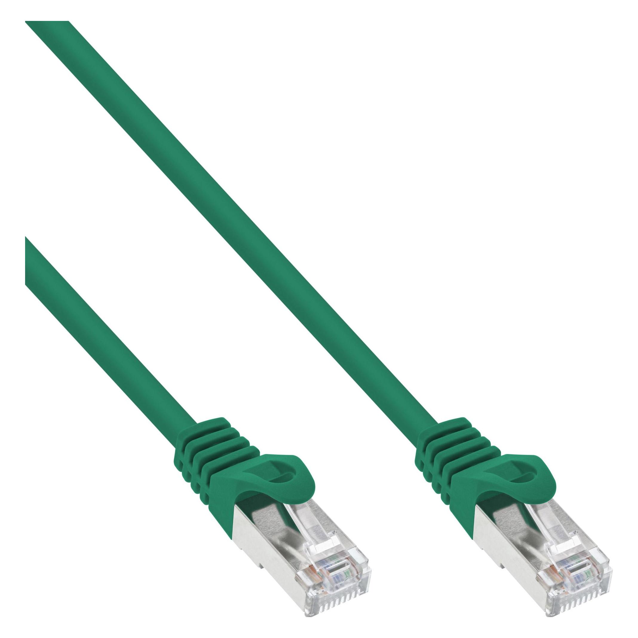 InLine Patchkabel (F/UTP, CAT5e, 0.30 m) (71533G)