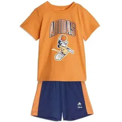 ADIDAS Kinder Sportanzug DISNEY MICKY MAUS SET, Größe 80 in Orange Orange