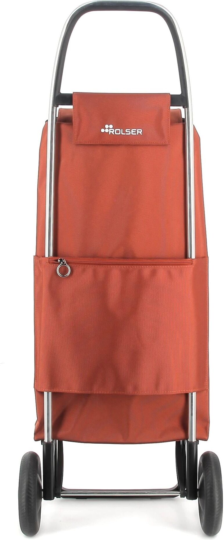 Einkaufstrolley ROLSER "IMAX MF 2", Damen, rot (terracotta), Aluminium, Polyester, Einkaufskörbe Einkaufstrolley terracotta Einheitsgröße