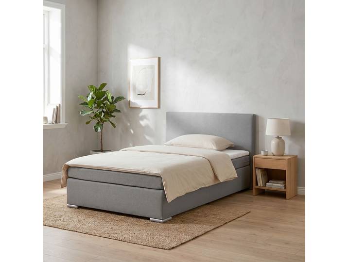 Boxspringbett Mira 2 Grau ca. 140x200cm