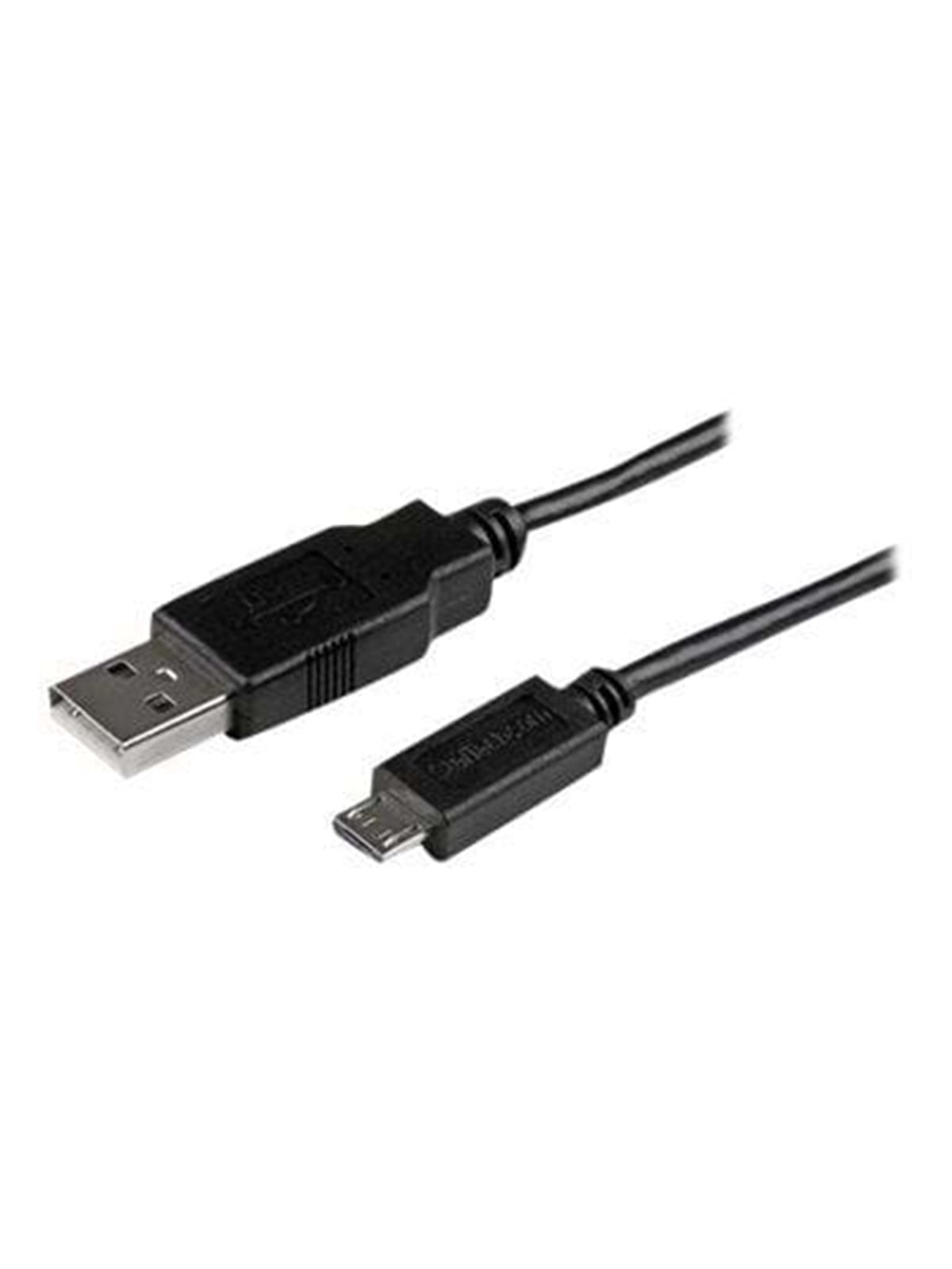 StarTech.com Mobile Auflade Sync USB zu Slim Mikro USB Kabel für Smartphones und Tablets