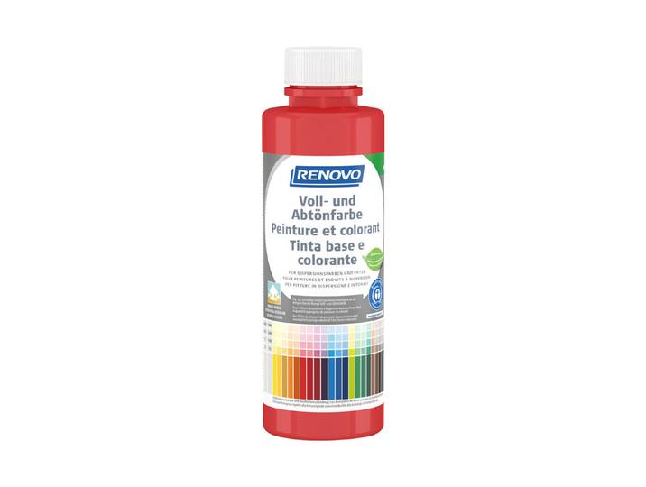 Renovo Voll- und Abtönfarbe 0.5 l Signalrot Stumpfmatt