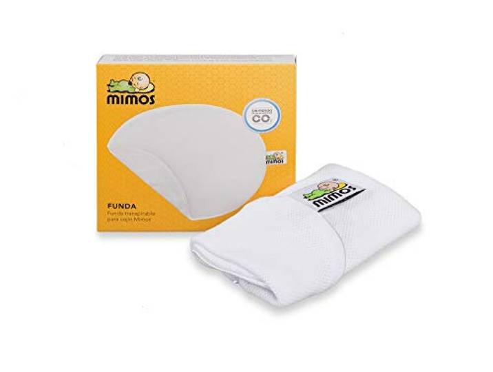 Bezug für Mimos Babykopfkissen Gr. M - weiß