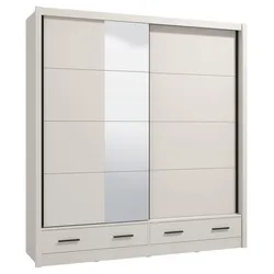Schiebetürenschrank Albi Plus Kaschmirfarben