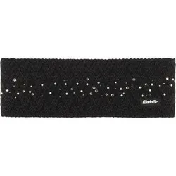 EISBÄR Damen Stirnband Lore Crystal STB, Größe ONE SIZE in Schwarz Schwarz