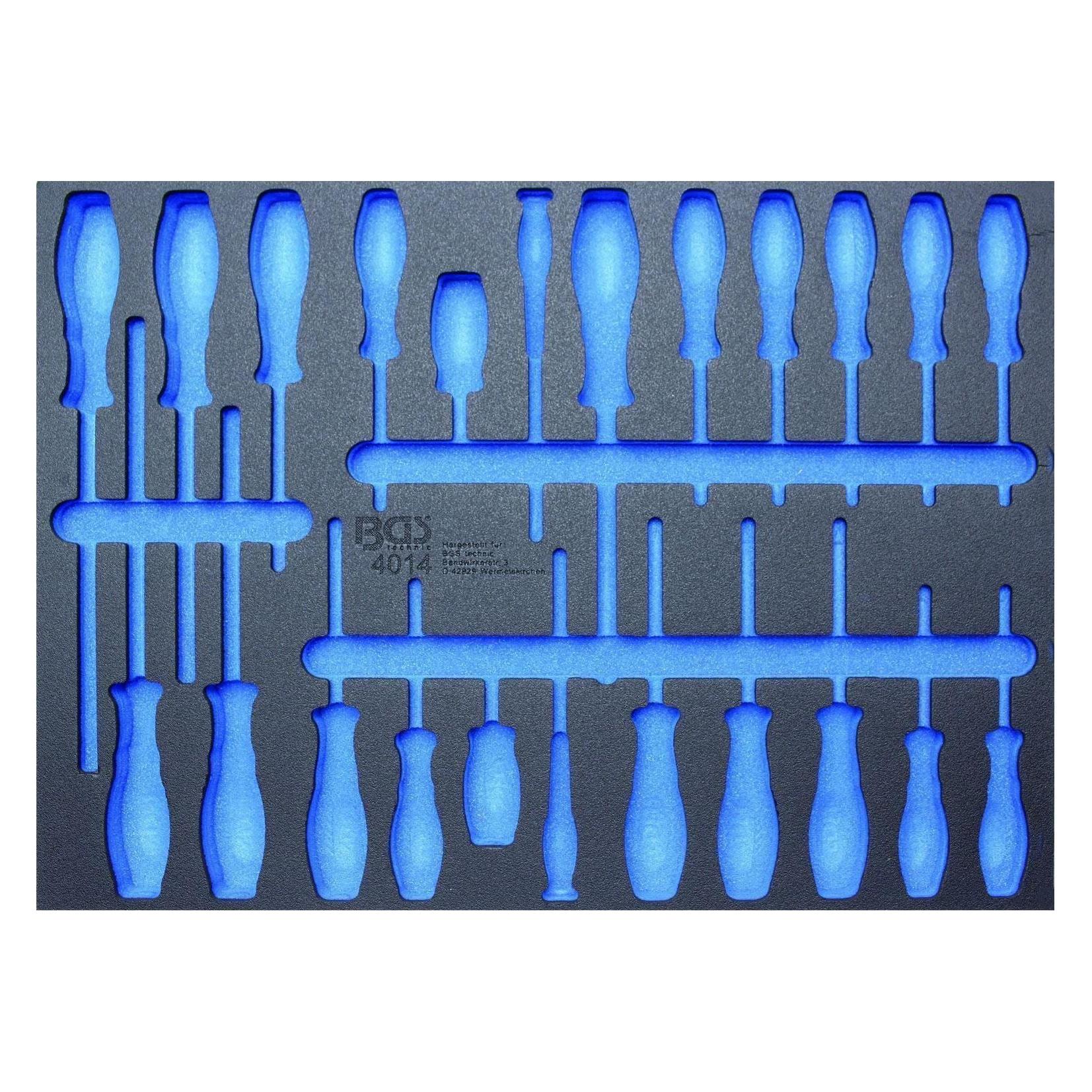 BGS Werkstattwageneinlage 3/3 leer für Art. 4014 (4014-5)
