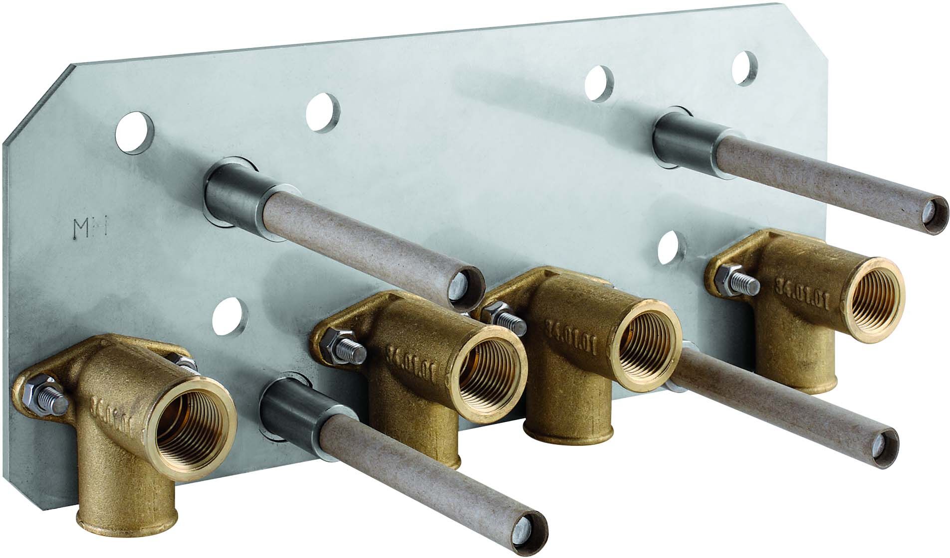 Grohe Rainshower Kit corps F-Series 15 "26042000 pour douche de plafond, 295 x 121 x 181 mm