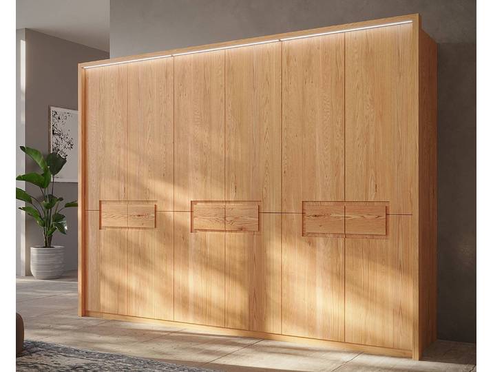 Armoire à portes battantes 302cm Marron