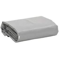 vidaXL Abdeckplane Grau 3x3 m 650 g/m2