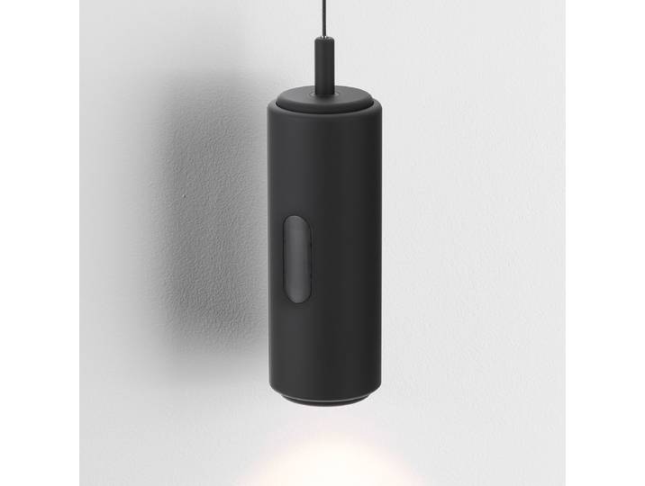 Pendelleuchte Holm Ø 13cm Schwarz/Schwarz Anti Finger Print, Gestensteuerung Nicht austauschbare LEDs LED-Platine
