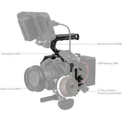 SmallRig Cage für Nikon Z8 (Cage), Video Zubehör, Schwarz