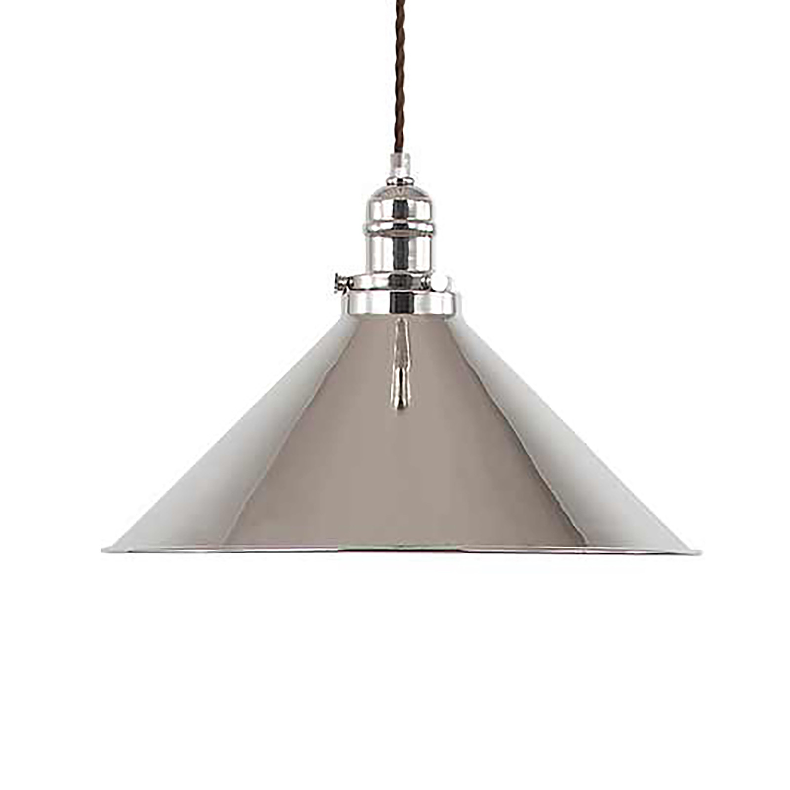 Elstead Lighting Provence hanglamp, zilver, Ø 37 cm, E27