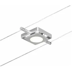 PAULMANN CorDuo LED Seilsystem MacLED Einzelspot 250lm 4,5W 3000K 12V Chrom matt Chrom
