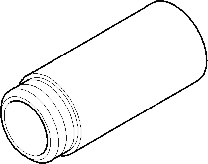 Dornbracht Nippel 092403101-00 chrom