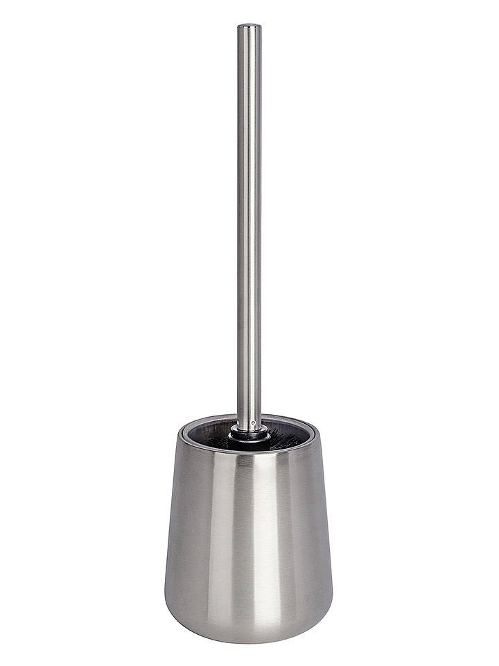 Wenko WC-Garnitur ''Solid'' in Silber - (H)38 cm - onesize