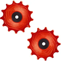 ALUGEAR Schaltwerkröllchen Aero Set 13/13 Zähne | rot