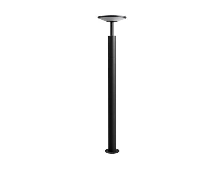 Lucande LED Wegeleuchte anthrazit Gartenlampe 100cm Pollerleuchte Aluminium, Wegeleuchten außen Gartenleuchten mit Strom wetterfest IP65 Außenleuchte Aussenlampe stehend Outdoor Stehlampe Garten 850lm