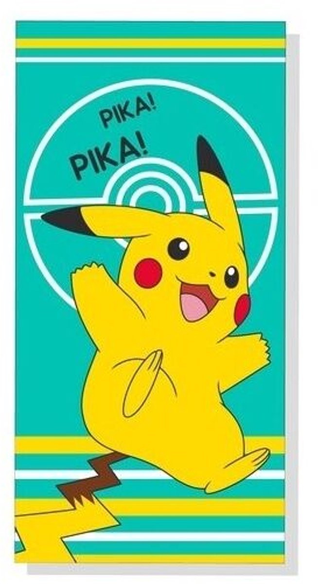 Nintendo Pokémon Pikachu Microfiber Strandlaken - 140 x 70 cm