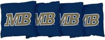 Skip's Garage California State Monterey Bay Otters Blue Cornhole Bags